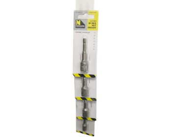 Clip strip of 11mm Bi-Hex Nut Drivers